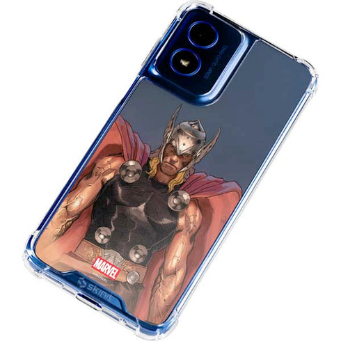Marvel Thor God of Asgard Moto G 5G (2024) Clear Case